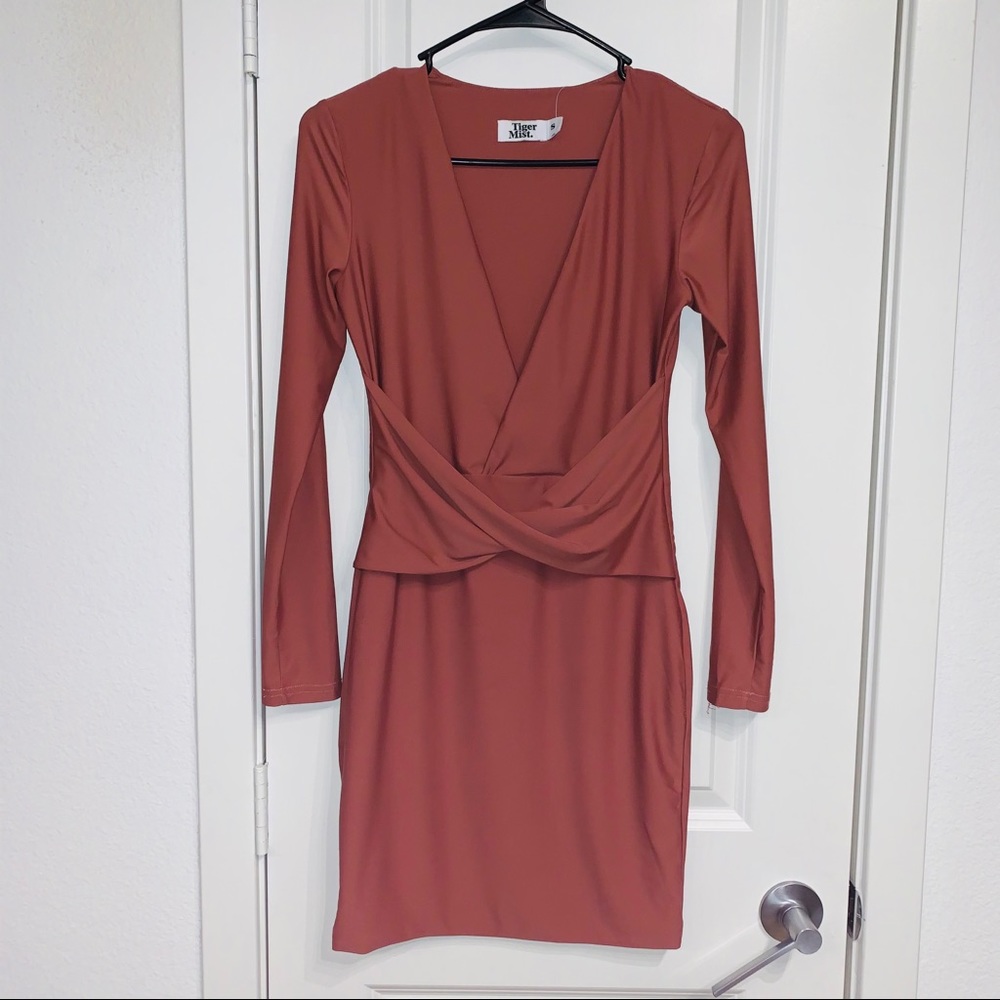 NWT Tiger Mist |  Over Under Dress Rose - Picture 3 of 9